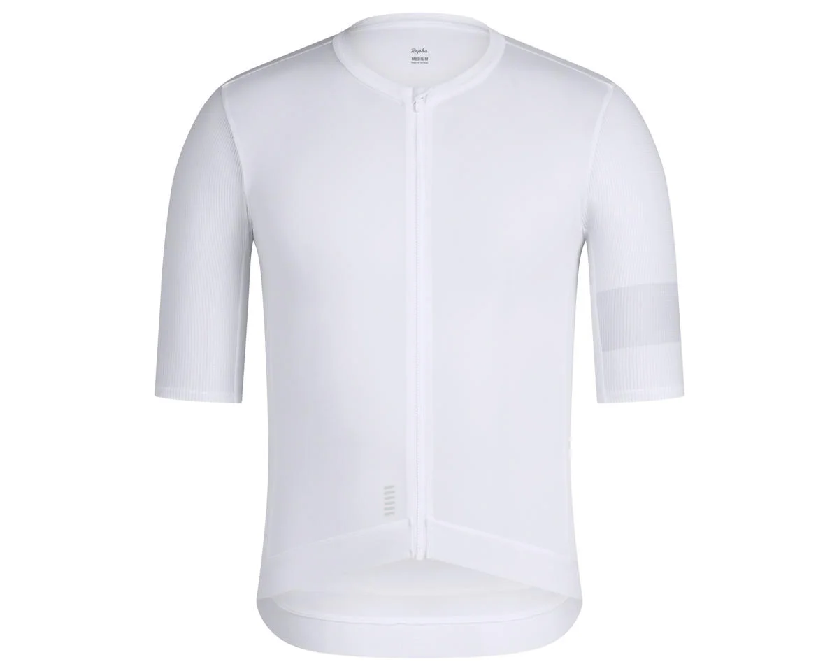 Rapha Men's Pro Team Jersey (White/Silver) (XL)